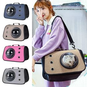 Dog Carrier; Pet Carrier; Dog Purse; Foldable Waterproof Pet Travel Portable Bag Carrier for Cat and Small Dog Home & Outdoor (colour: gray)