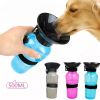 1pc Dog Water Bottle; Plastic Dog & Cat Water Bottle Mug 500ml For Outdoor Travel