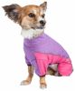 Pet Life Active 'Chase Pacer' Heathered Performance 4-Way Stretch Two-Toned Full Body Warm Up