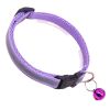 Nylon Collar Reflective With Small Bell For Dog & Cat; Dog Collar; Adjustable dog collar